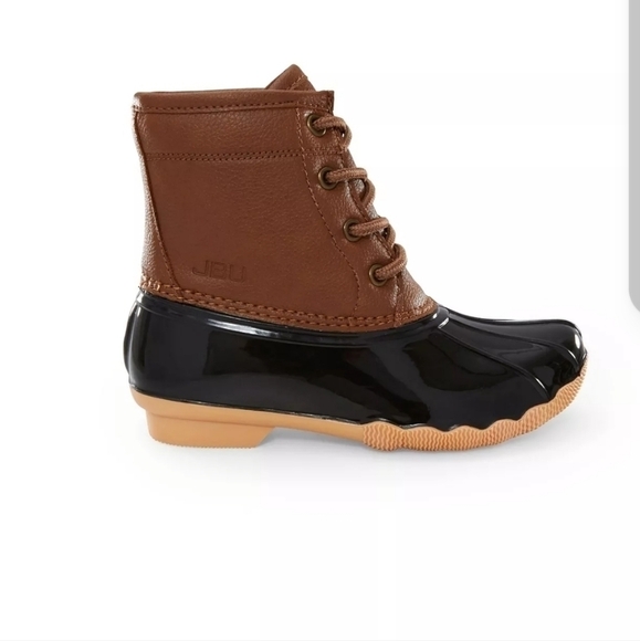 LITTLE Girls & Boys Maplewood Casual Duck Tan Boot Size 12 - Picture 8 of 9